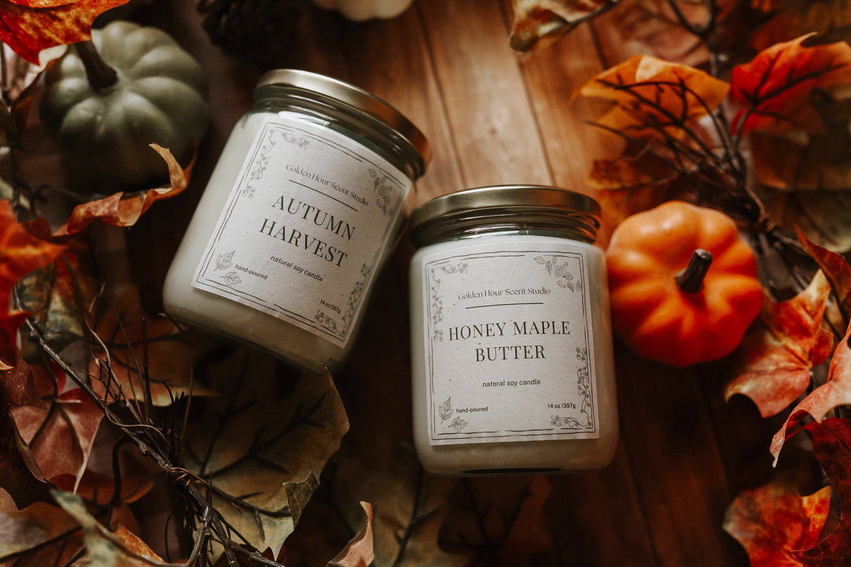 14 OZ| Double Wick| Autumn Collection