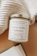 8 OZ Warm Amber Cashmere Candle